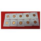 10-1980-1981 Lincoln Proof Pennies