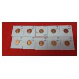 10-1981-1982S Lincoln Proof Pennies
