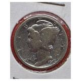 1917-D Mercury Dime