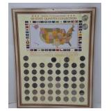 State Quarter Collection Complete Except for Two