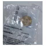 4 Presidential Quarters Coins Uncirculated