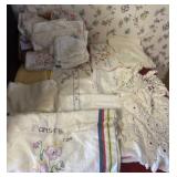 Cloth Handkerchiefs, Doileys and Fabric Place