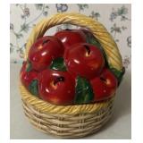 Apple Basket Cookie Jar
