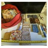Bag with Fabric Pieces