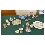 Collection of Small Decorative Figurines and