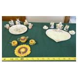 Decorative Ceramic Miniature Tea Sets