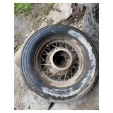 Harvest King 6.00 -16 4 Ply Tire On Steel Wheel