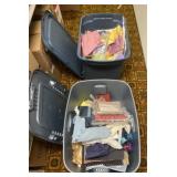 Two Totes of Fabric