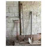 Rakes and Shovel