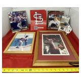 Signed Al Hrabosky Framed Picture along with