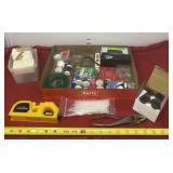 Laser Level, Pliers, Screws, Nails and Magnets