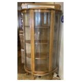 Curio Cabinet. 31.5" x 13" x 63".