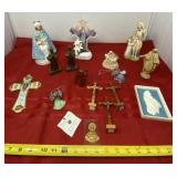 Sanmyro Japan Figurine, Crosses and all Figurines