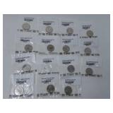 15 quarters Uncirculated National Parks
