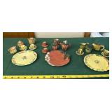 Set of Miniature, Decorative Tea Sets