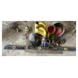 Anti Freeze, WD-40 3/4 Full, Funnels, Level, and