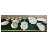 Biscayne Pattern Mid Century Dishes including