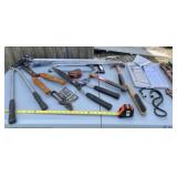 Clippers, Hammers, Tape Measure and More
