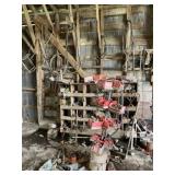 Parts Bin with All Contents in Bin and Hanging On