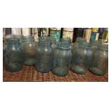 11 Ball Jars Mason Jars