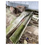 Three Rolls of Picket Fence, Two Long Pieces of