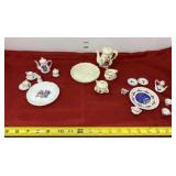 Taiwan and China Mini Tea Sets with Raggedy Ann,