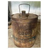 Coop Lubricant Metal Jug