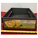 Old Oregon Orchards Wood Crate