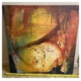 Sylvia Angeli Numbered 950 and Signed Canvas with