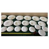 Corelle plates, Bowls and Saucer Plates