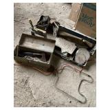 Saw Blades, Drill Bits and Everything on Floor