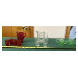 Several Vintage Glass Collectibles
