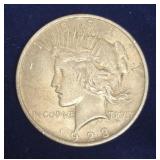 1923 Barber Silver Dollar