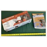 New Fuel Transfer Pump and Batteries with Tester