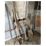 Shovels, Aerator, Tomato Cages, and More