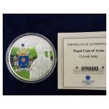 Pope Francis Silver Plated Coin
