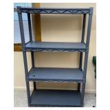 Plastic Storage Shelf. 34" x 57".