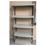 Plastic Storage Shelf. 32" x 12" x 64"