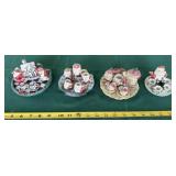 Santa Claus Mini Decor Tea Sets