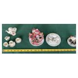 Mini Snowman Decorative Tea Sets