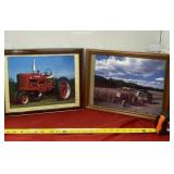 Farmall and Allis-Chalmers Framed Pictures