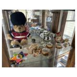 Keel Toy Bear and Clay Bears with Decorative Tea