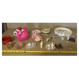 Pink Flamingos, Vase, Hummingbird and everything