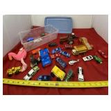 Hot Wheels, IH Tractor, ERTL Dump Truck and all