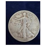 1944 Walking Liberty Silver Half Dollar