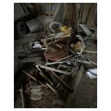 Pile of Scrap and Pieces of Tin