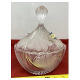 Fostoria 24% Lead Crystal Candy Dish