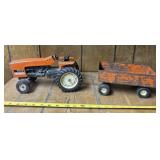Allis Chalmers Tractor and Wagon