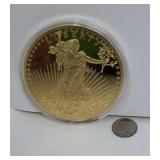 1933 gold Double Eagle Proof Layered in 24 Karat