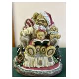 Christmas Bear Figurine